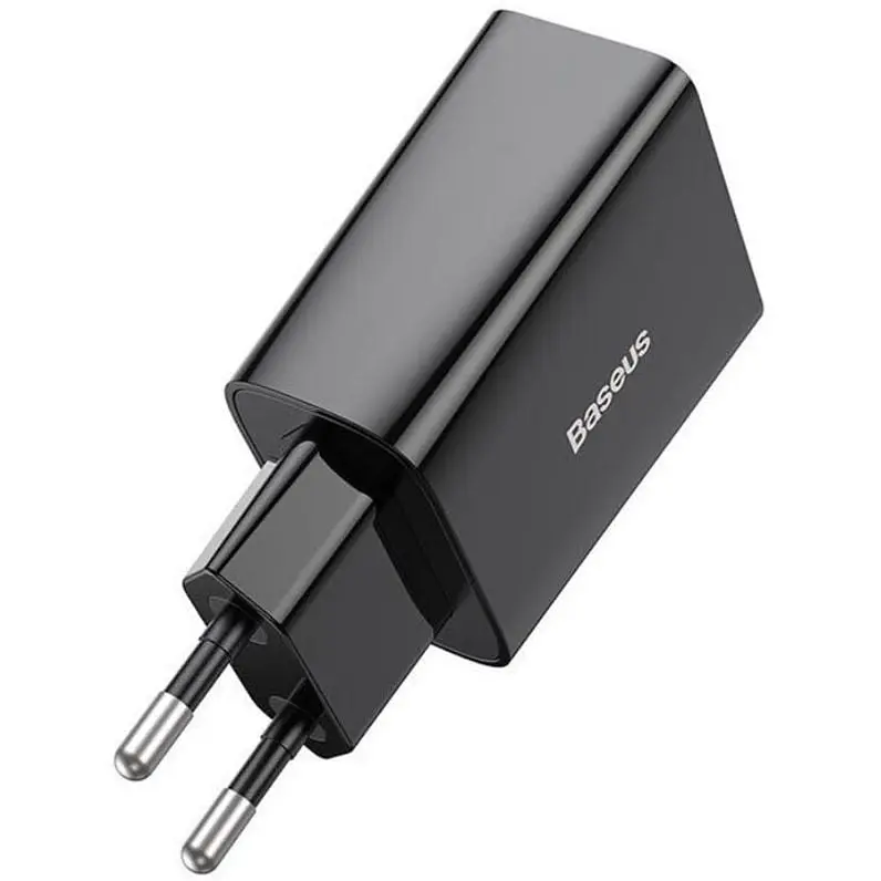 Сетевое зарядное устройство Baseus Speed Mini Quick Charger USB-C 20W EU Black - фото 5