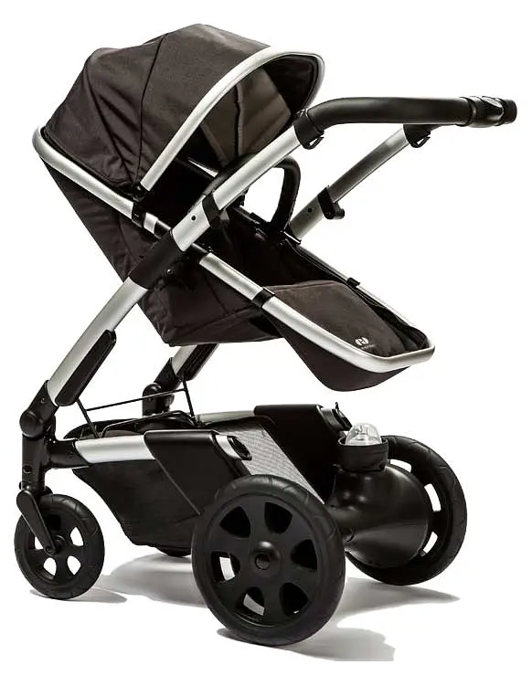 Универсальная коляска 2 в 1 Heetee Mayfair, Black/Black, чорний (MF1.N.2P.BB) - фото 9