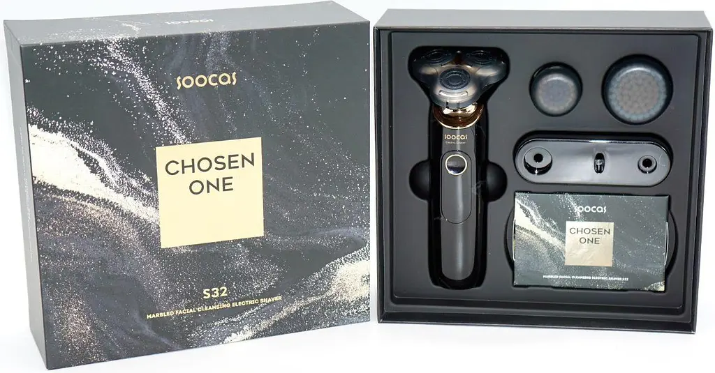 Електробритва Soocas S32 Marbled Facial Cleansing Electric Shaver - фото 6