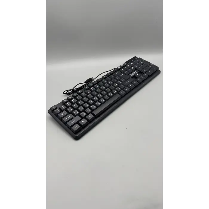 Комплект дротовий XSTRIKE X-1012, клавіатура та миша, USB, мембранна клавіатура, чорний - фото 2