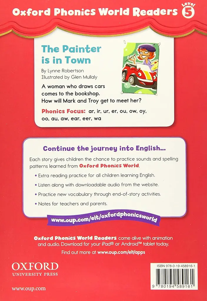 Oxford Phonics World. Level 5. Reader: The Painter is in the Room - фото 2