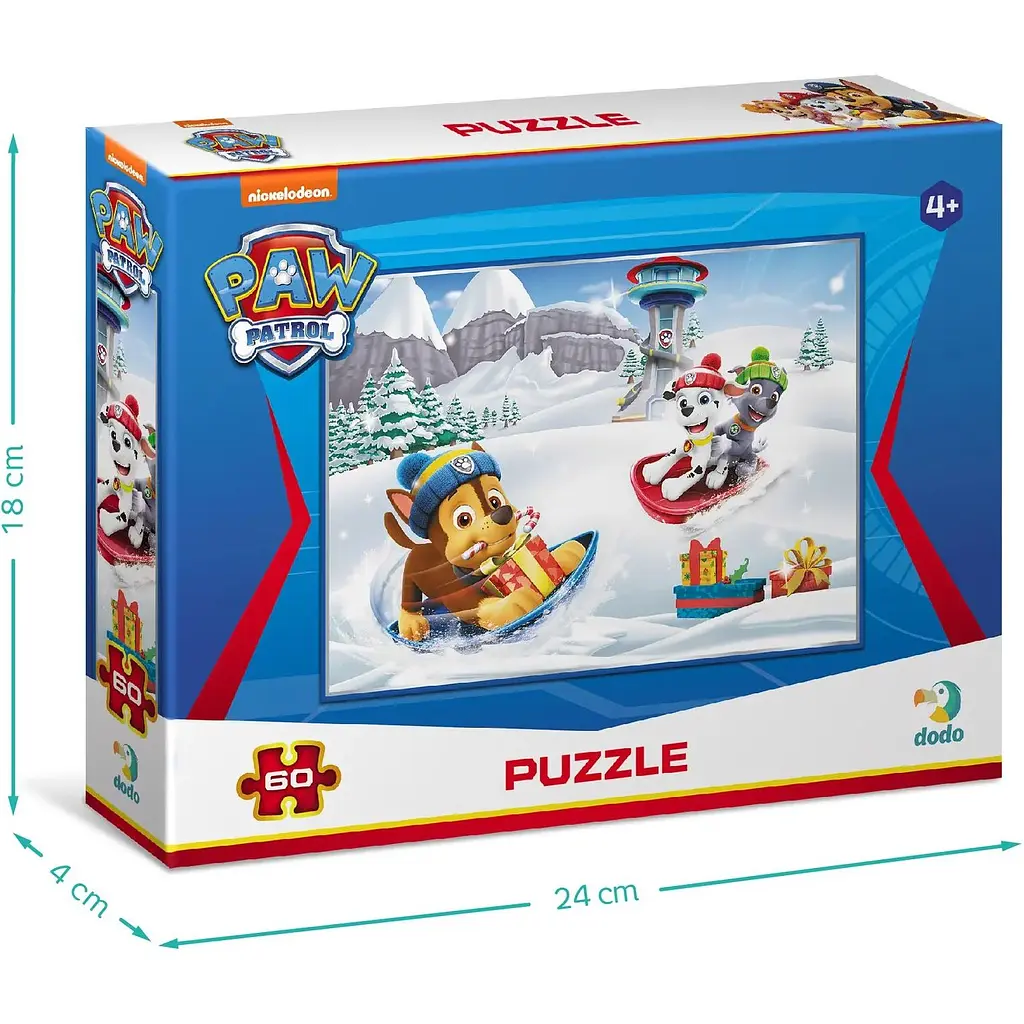 Пазл DoDo Paw Patrol Christmas, 60 елементів (200419) - фото 4