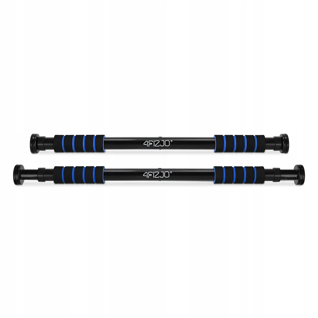 Турнік розсувний 4FIZJO Basic 61.5-100 см Black/Blue (P-5905973402705) - фото 5