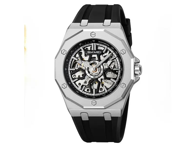 Наручний годинник чоловічий M036PSI Silver Steel Skmei acs0030873 - фото 2