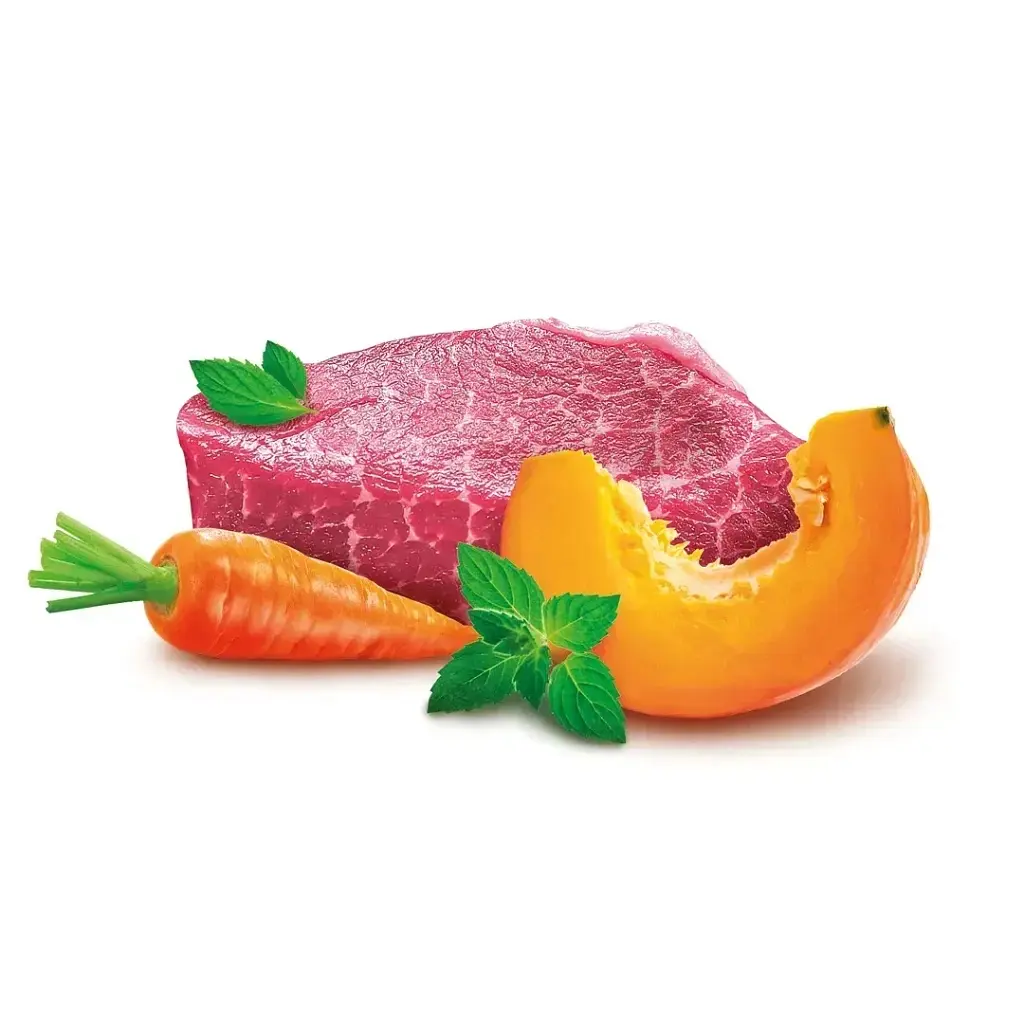 Сухий корм для собак Home Food ADULT MINI/MEDIUM Hypoallergenic з телятиною, овочами та духмяними травами 300 г (4820290090200) - фото 3