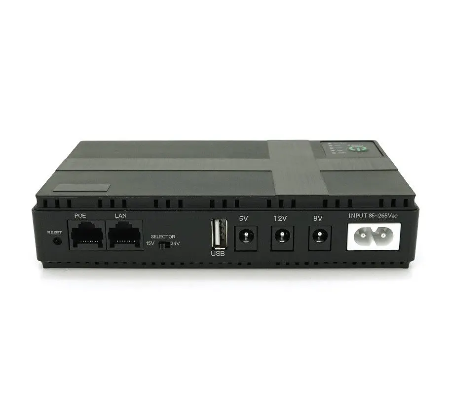 UPS ДБЖ для роутера PON/POE, 5/9/12V Voltronic DC18UPS 18 Вт 10400mAh - фото 2