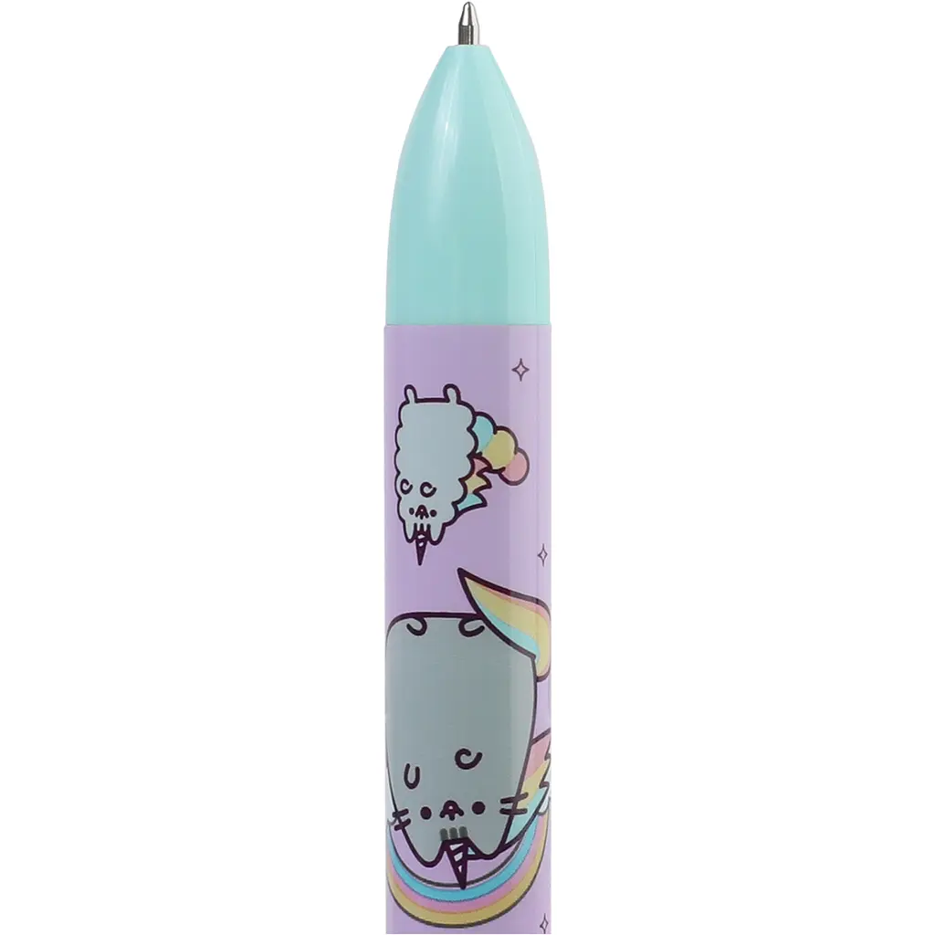 Ручка кулькова автоматична Yes Pusheen 0,7 мм 6 кольорів (412246) - фото 2