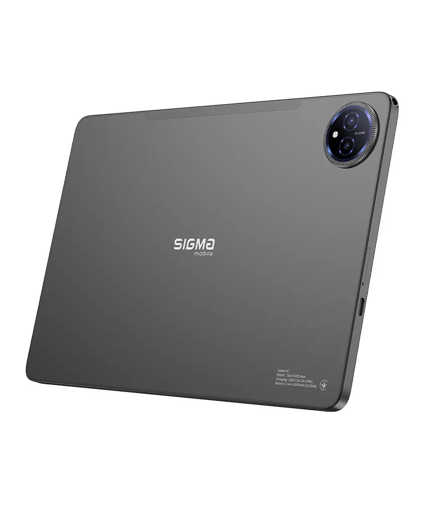 Планшет Sigma mobile Tab A1035 Max Dark Grey - фото 3