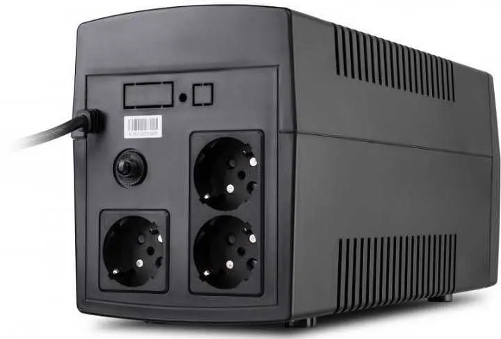 Джерело безперебійного живлення Vinga 1500 ВА / 900 Вт / 8 А*ч (VPE-1500P) - фото 4