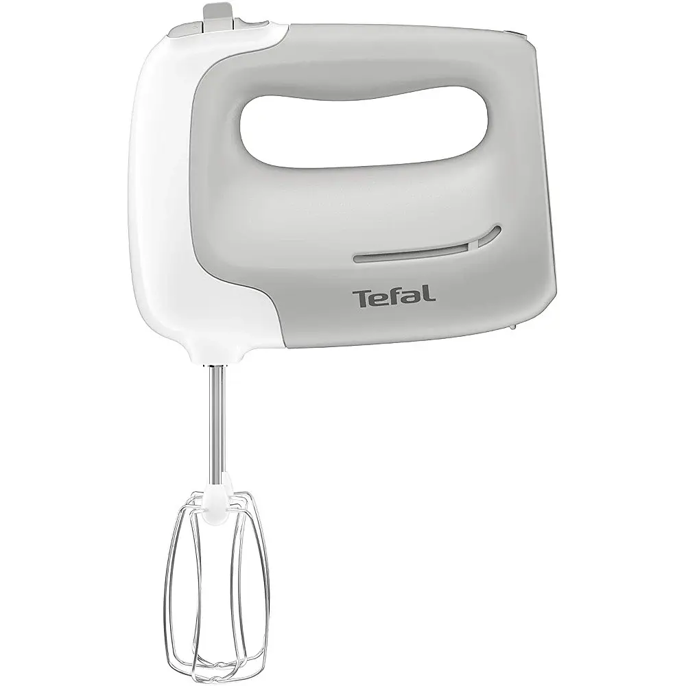Ручной миксер Tefal Prep`Mix HT450B38, 450 Вт 5 настроек скорости, Turbo, белый | серый - фото 2
