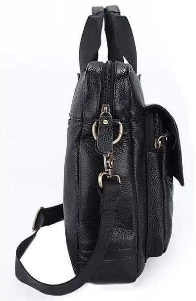 Чоловічий шкіряний портфель Vintage 24х35х7 см sum0014942 - фото 3