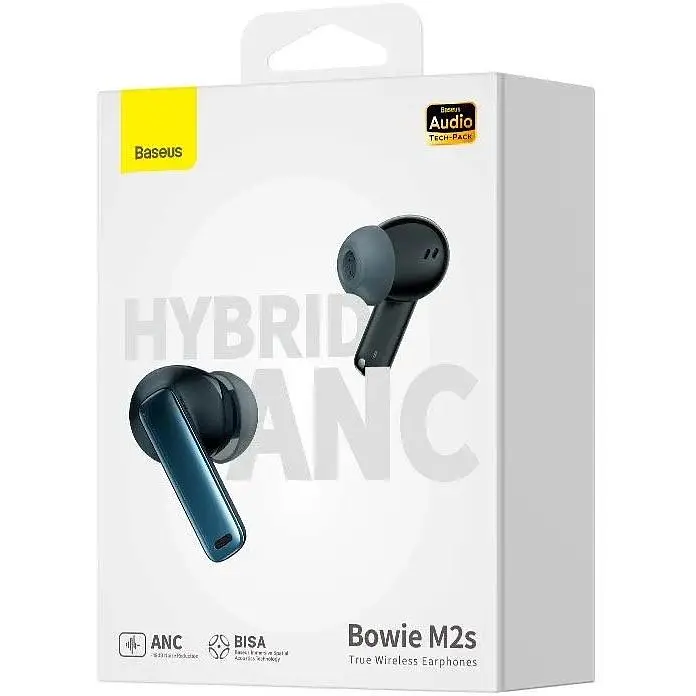 Наушники Baseus Bowie M2s True Wireless Earphones NGTW350101 черные - фото 2
