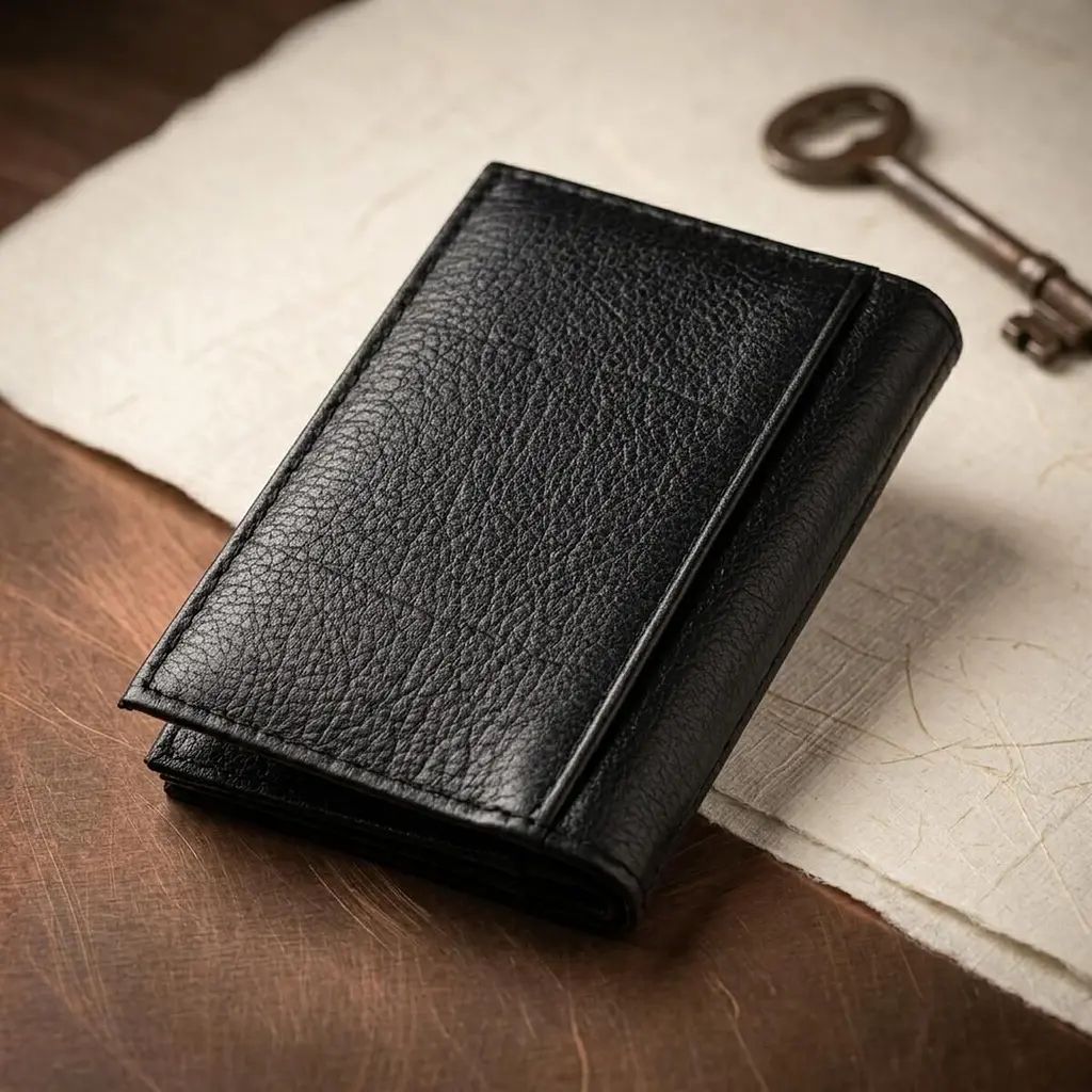 Візитниця-книжка ST Leather 19213 чорна - фото 3