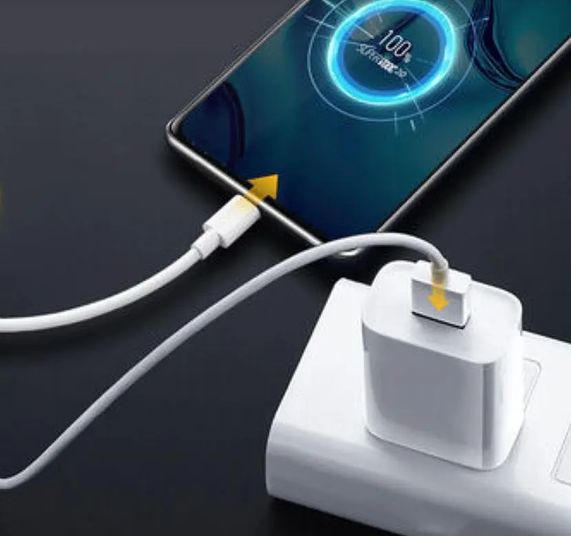 Зарядний пристрій - блок швидкої зарядки OPPO Supervooc 67W + кабель Type-A to Type-C (VCB7CACH) (EU) - фото 5