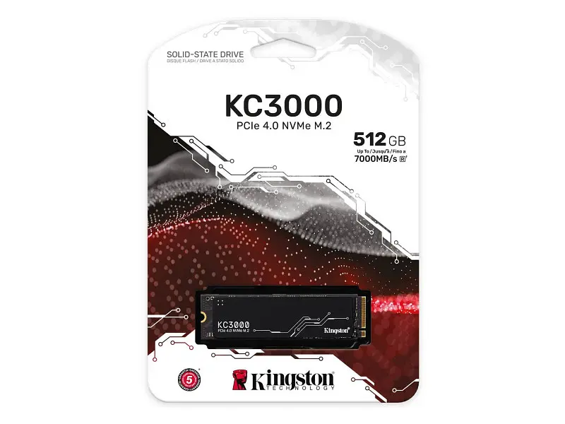 SSD-накопичувач Kingston KC3000 512 GB (SKC3000S/512G) - фото 3
