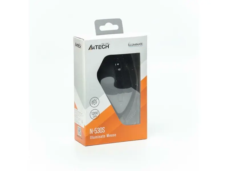 Миша A4Tech N-530S USB Black - фото 10