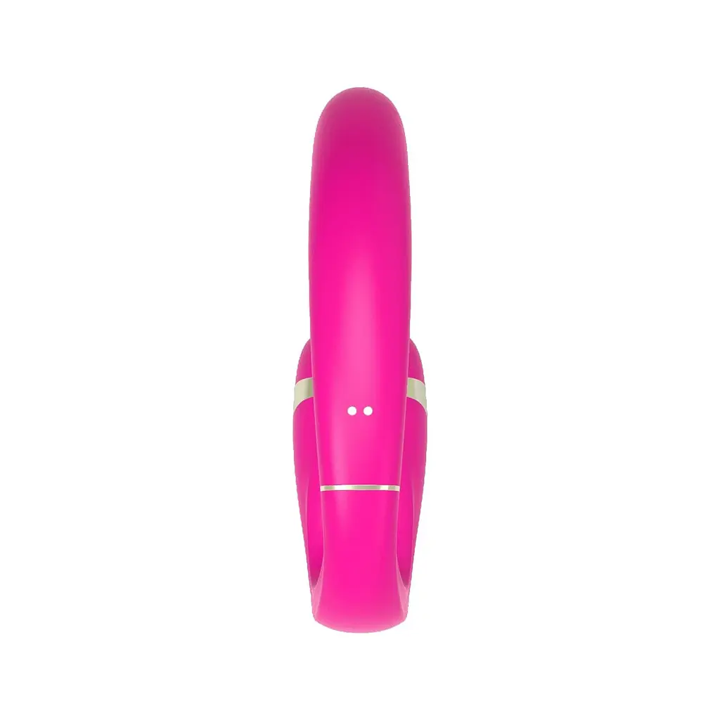 Вібратор Adrien Lastic My G із вакуумною стимуляцією клітора, 16х3.5 см рожевий - фото 5