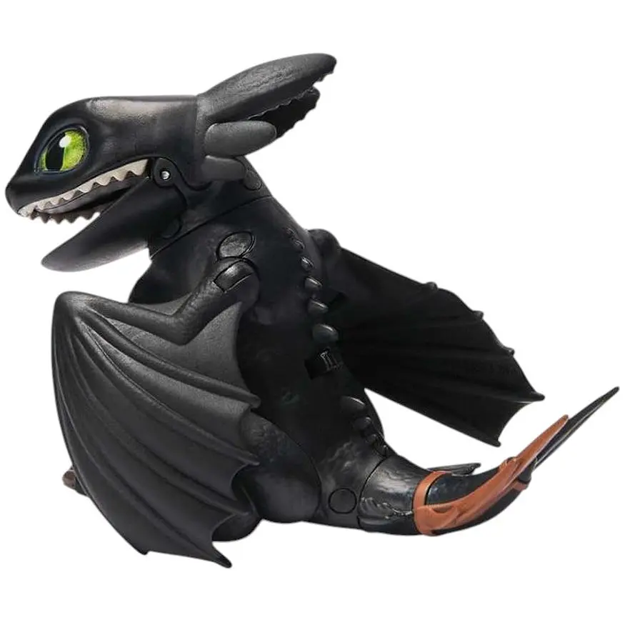 Интерактивный дракон Dragons Как приручить дракона Беззубик 10 см черный (SM66676/6074239) - фото 5