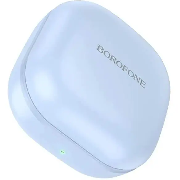 Наушники беспроводные Borofone BW10 Magic rhyme true wireless BT headset голубые - фото 2