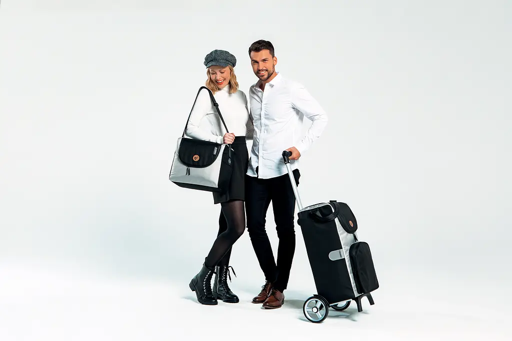 Сумка-візок Andersen Unus Shopper Fun Ida Black (121-164-80) - фото 9