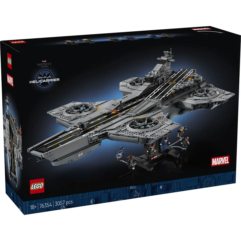 Конструктор LEGO Marvel Гелікеріер Щ.И.Т. (76354) - фото 6