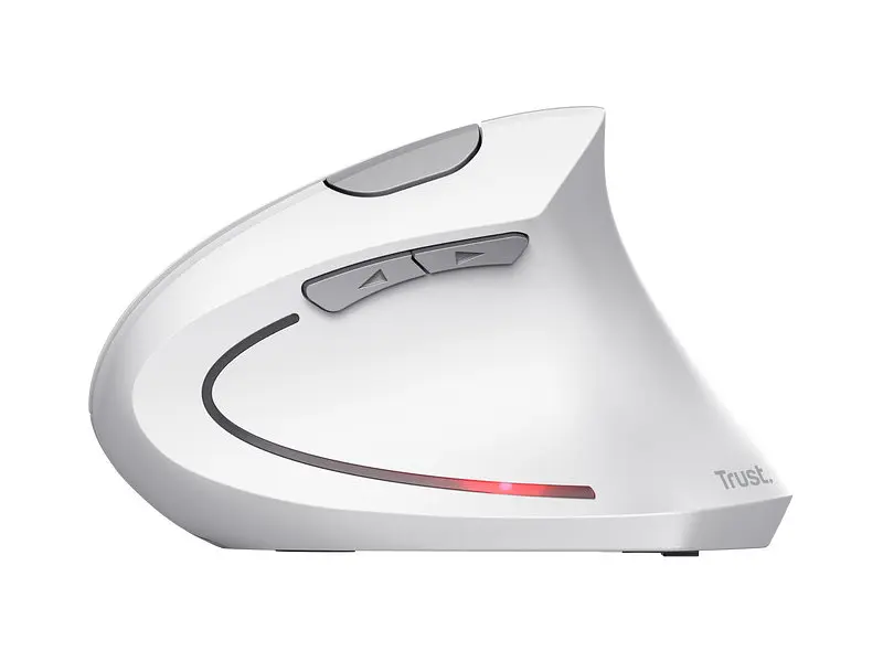 Миша Trust Verto Wireless Ergonomic White (25132) - фото 6