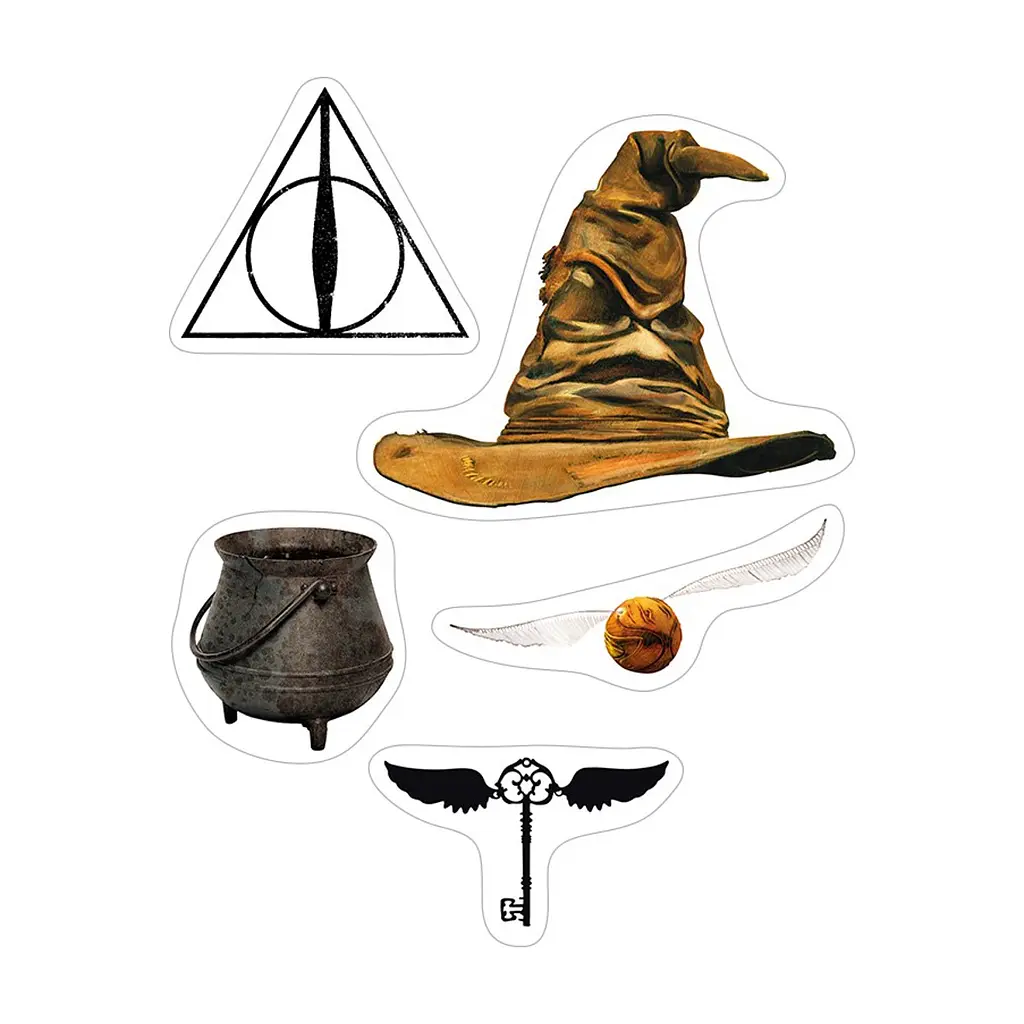 Стікер-наклейка ABYstyle Harry Potter — Magical Objects 16x11 см / 2 аркуші (ABYDCO412) - фото 3