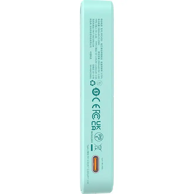 Зовнішній акумулятор Baseus MagPro Magnetic Bracket 5000mAh 20W Blue [P10064101333-00] [102133] - фото 5
