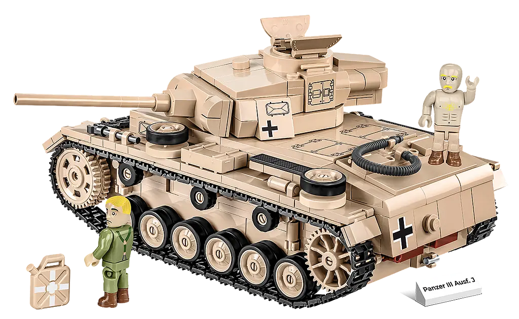 Конструктор COBI танк 1:28 PANZER III AUSF.J 2562 - фото 3