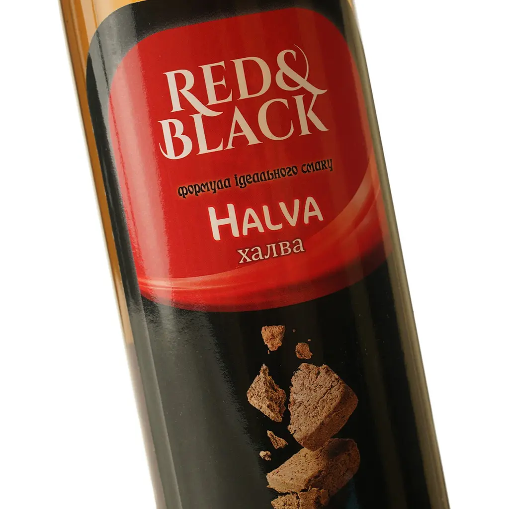 Сироп Red&Black Халва 0.7 л - фото 5