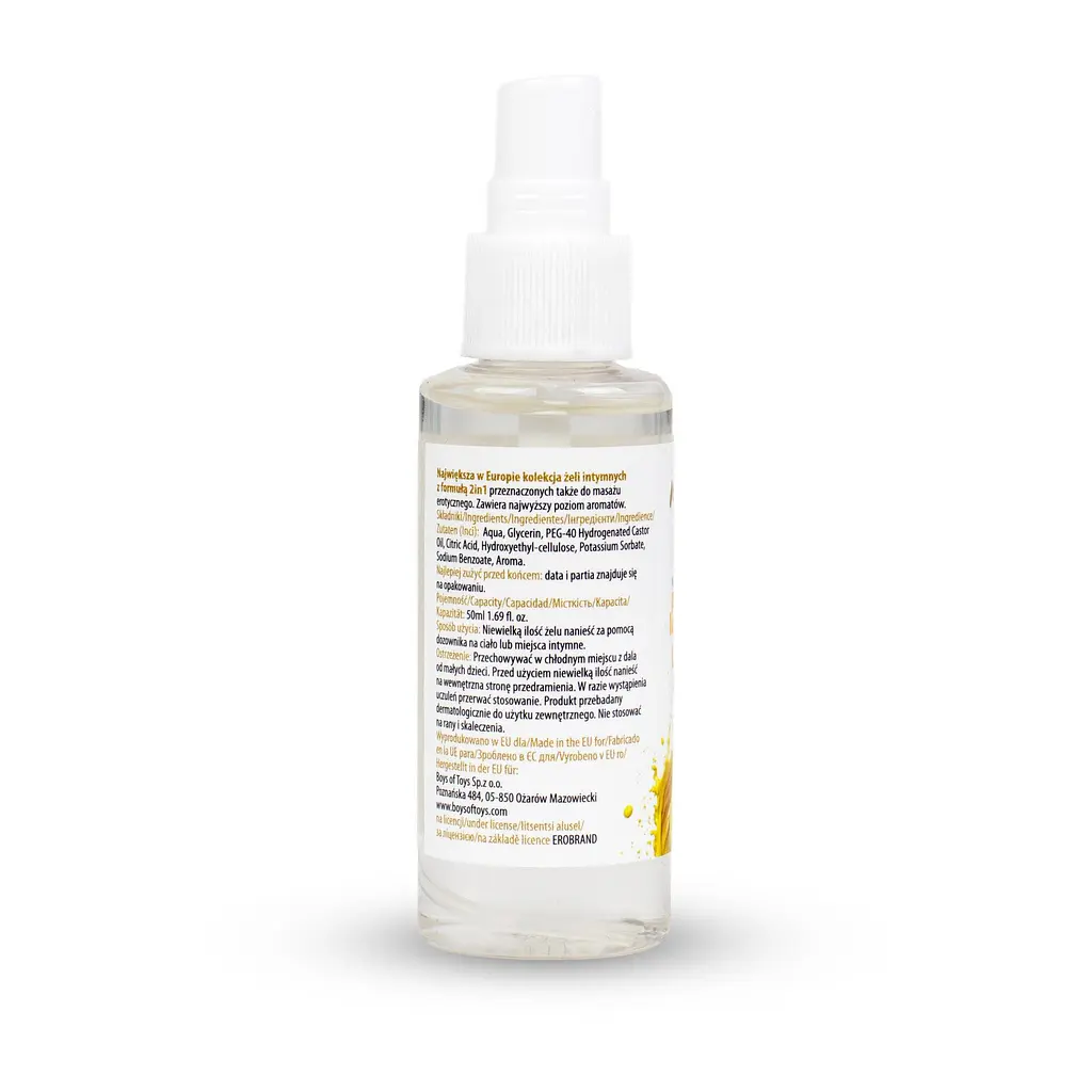 Лубрикант та масажний гель MyLove Aroma Series Lemon 2в1 - фото 4