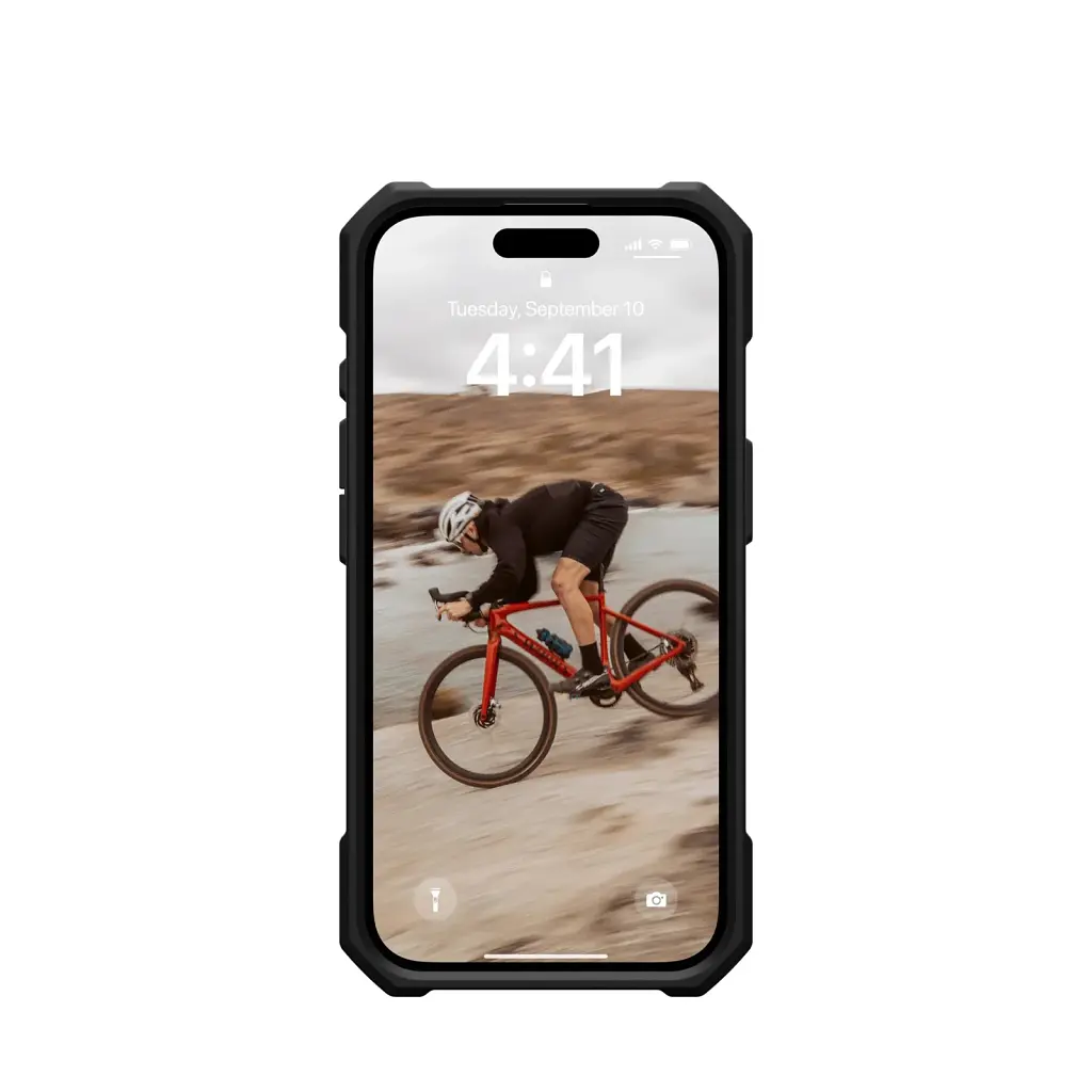 Чохол-накладка Urban Armor Gear Essential Armor Magsafe для Apple iPhone 16 Black (114450114040) - фото 4