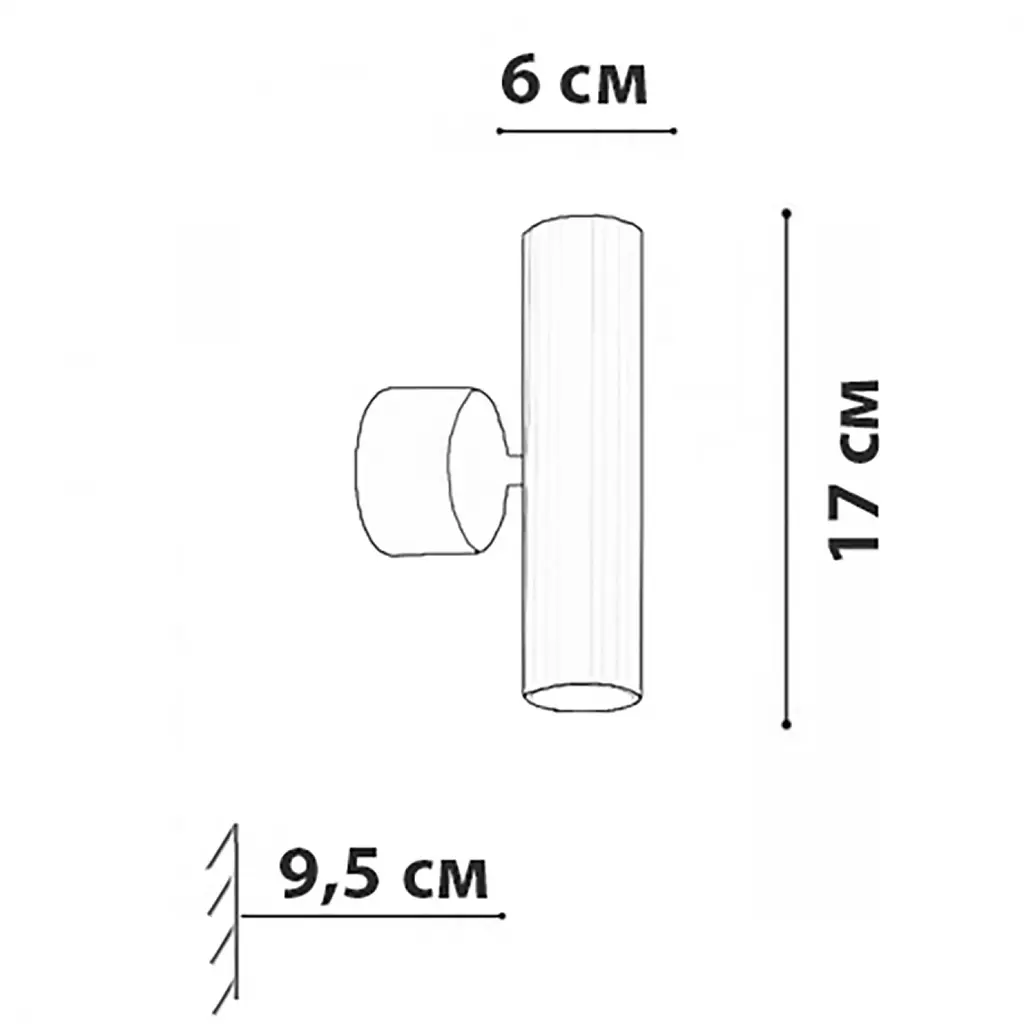 Бра Friendlylight DOT W 3000K Gold FL4005 - фото 5