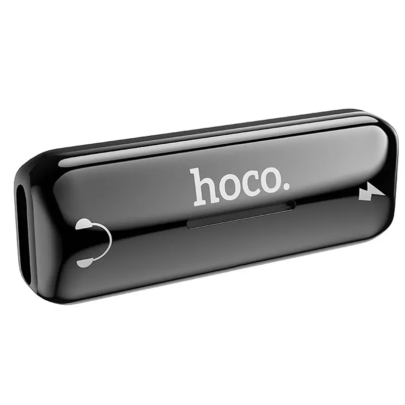 Перехідник Hoco LS27 Dual Lightning Сірий - фото 2