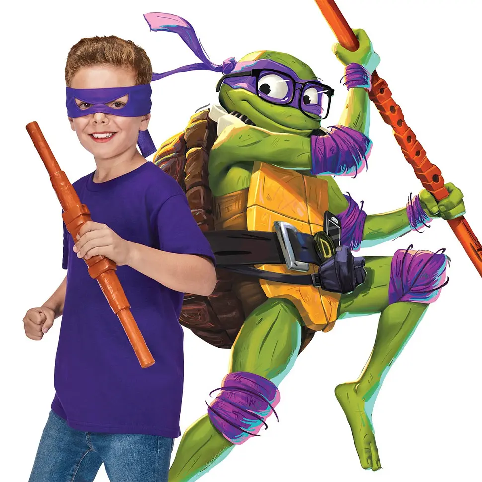 Набір іграшкової зброї TMNT Жердина бо Донателло 83522 трансформується - фото 4