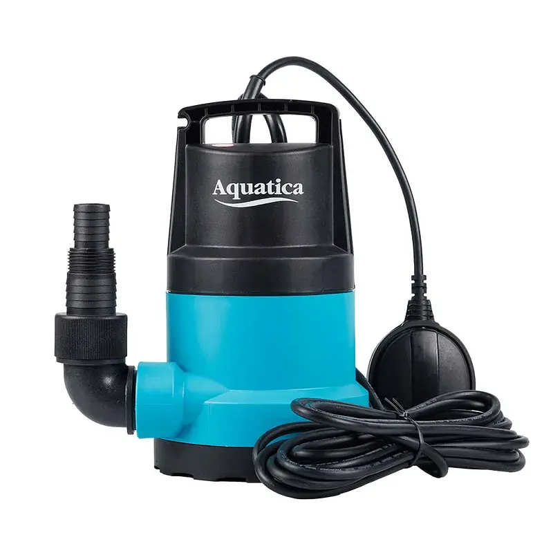 Насос дренажний садовий 0.45кВт Hmax 8м Qmax 150л/хв (част. до 5мм) AQUATICA (773123) - фото 8