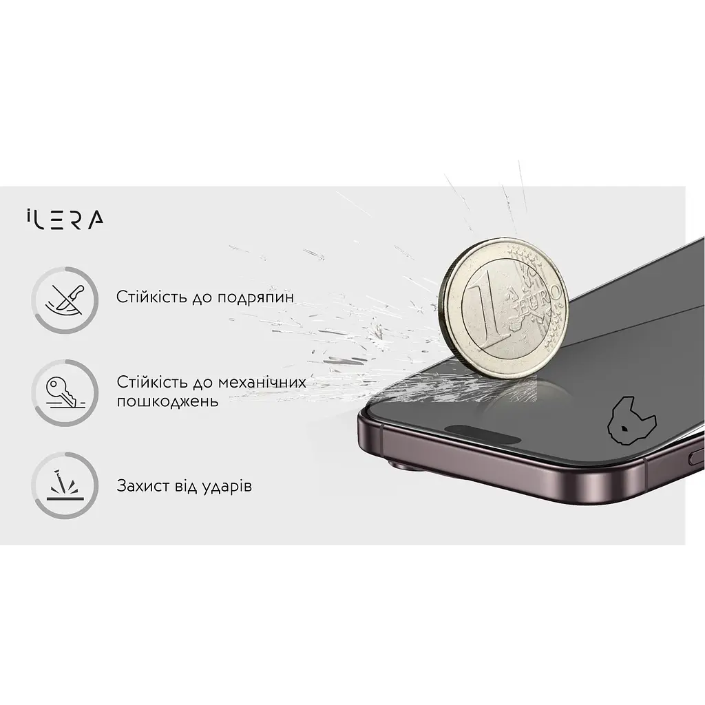 Захисне скло iLera DeLuxe Incognito Glass для Apple iPhone 17 Pro Max (ILInDL17PrMx) [144430] - фото 9