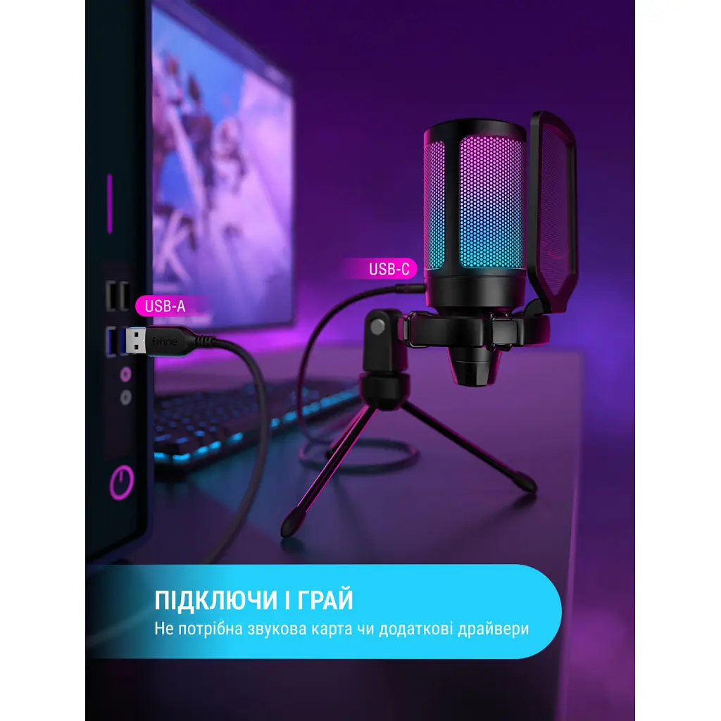 Микрофон Fifine A6V - фото 12