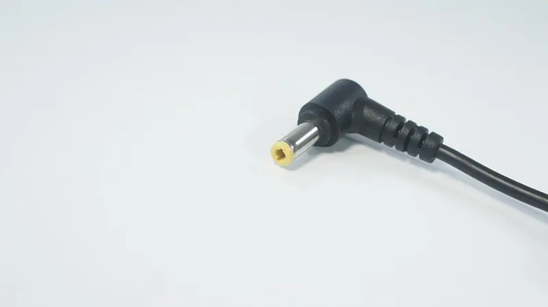 Блок живлення для ноутбука Lenovo 19V, 3.42A, 65W, 5.5x2.5mm, Bone Shape, L-подібний роз'єм, Black (без кабеля !) - фото 3