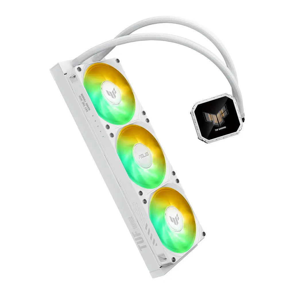 Система водяного охолодження Asus TUF Gaming LC III 360 ARGB LCD Білий (90RC01A2-B0EAY0) - фото 3