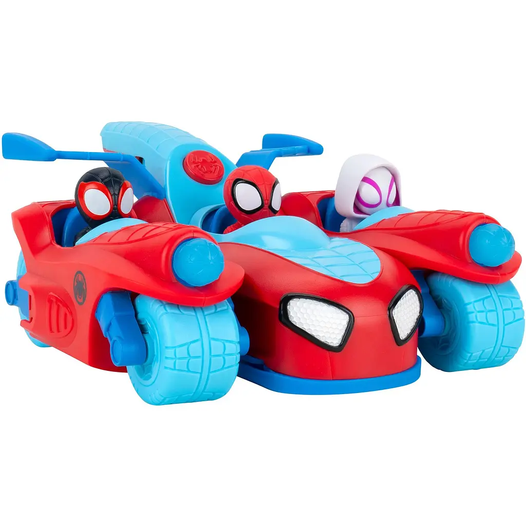 Ігровий набір 3 в 1 Spidey Deluxe Feature Vehicle Спліт команда Спайді (SNF0271) - фото 26