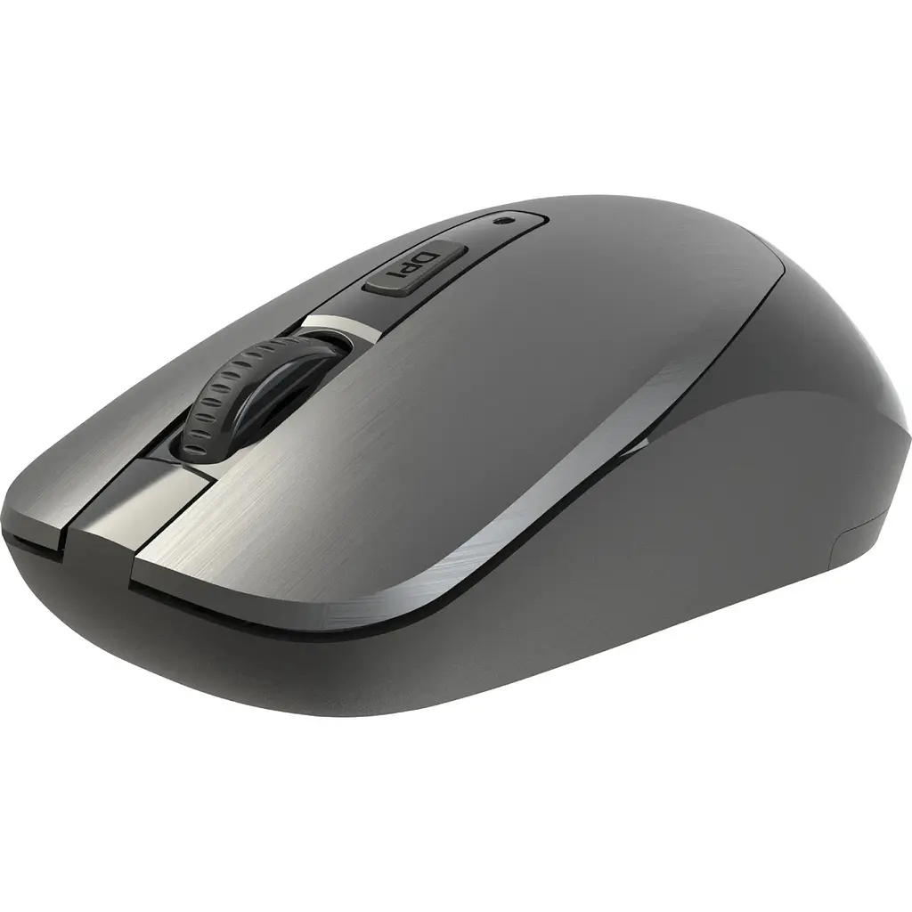 Мишка Defender Wave MM-995, бездротова, 4 кн. до 1600 dpi, безшумна, сіра - фото 3