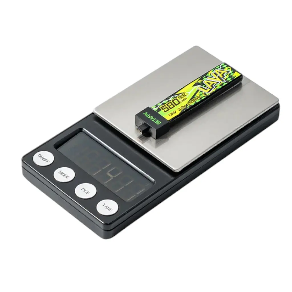 Акумулятор BetaFPV LAVA II 1S Battery 580mAh (4PCS) 95C із конектором BT2.0 - фото 5