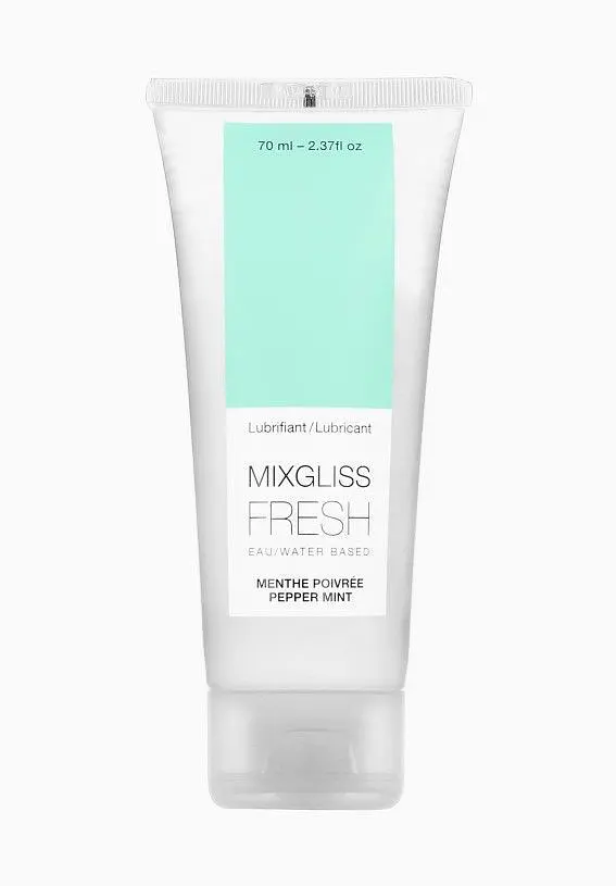 Лубрикант на водній основі MixGliss FRESH Pepper mint, перцева м'ята, 70 мл