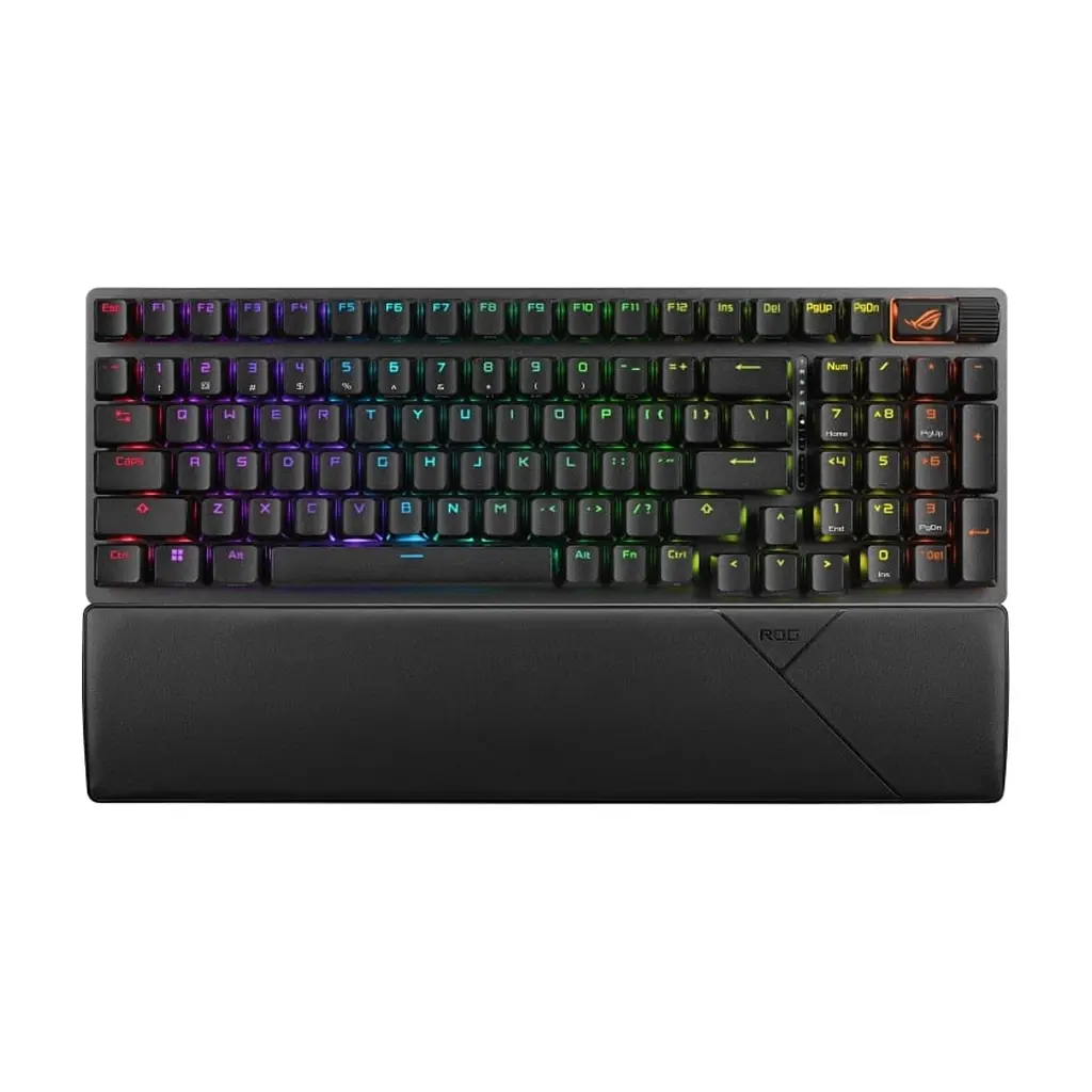 Клавіатура ASUS ROG Strix Scope II X NX Snow V2 ABS USB UA Black (90MP037A-BKMA00)