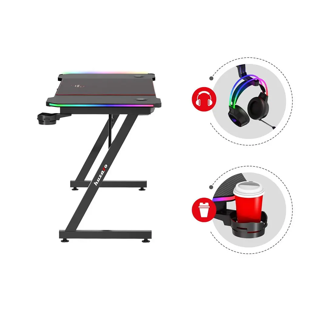 Компьютерный стол Huzaro Hero 4.8 RGB - фото 7