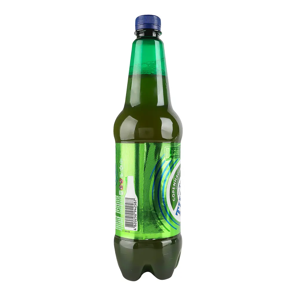 Пиво Tuborg Green, светлое, 4,6%, 0,9 л - фото 2