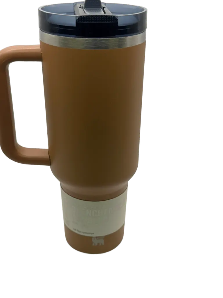 Термос термочашка Stanley Quencher ProTour Flip Straw Tumbler з нержавіючої сталі Caramel Brown 1,18 л KT7001976 - фото 8