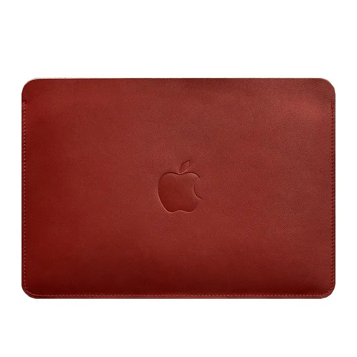 Чохол із натуральної шкіри BlankNote для MacBook 13 дюйм Червоний - фото 4