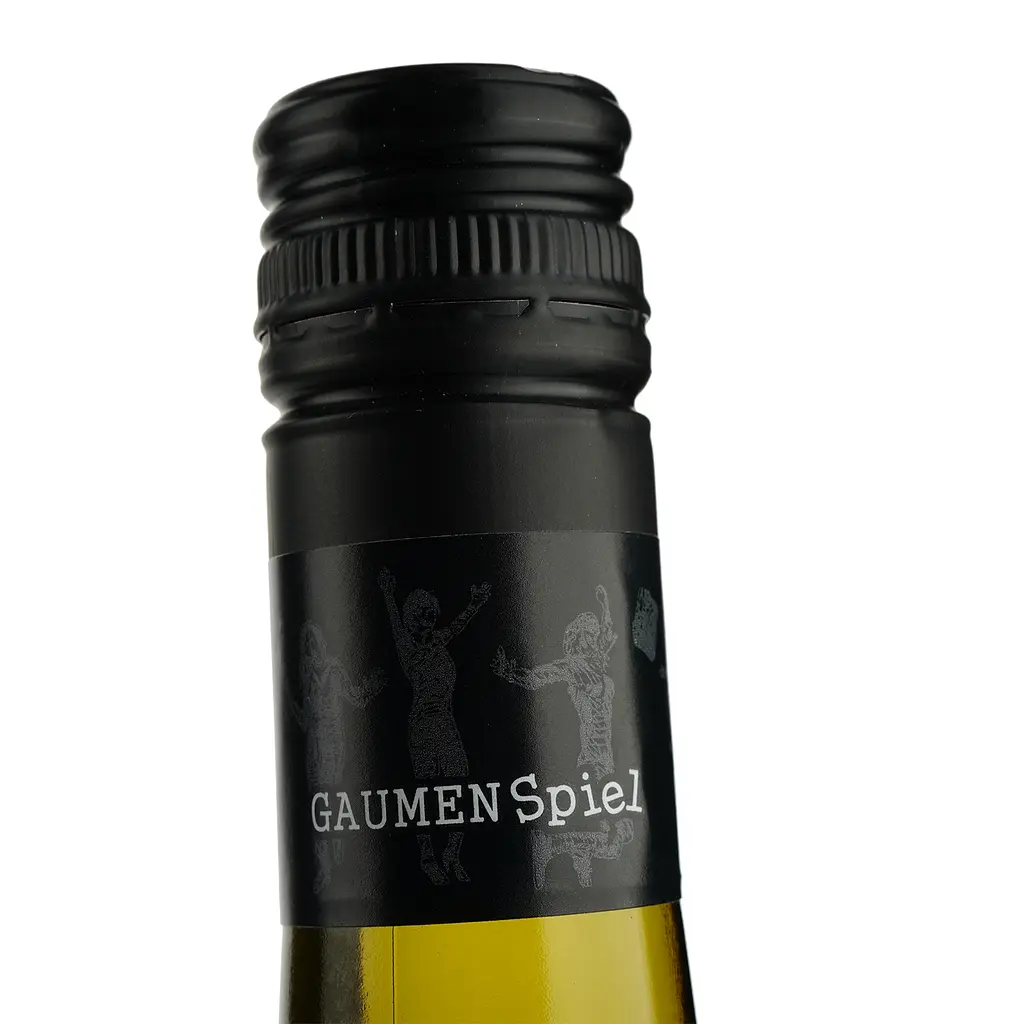 Вино Gaumenspiel Riesling, біле, сухе, 0,75 л - фото 4